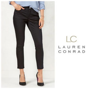 LC Lauren Conrad Black Jeggings Sz 10 L NWT